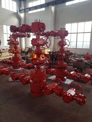 PLS 3 Oilfield Drilling API 6A Pohon Natal Wellhead